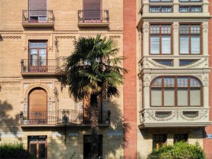 Fachada edificio Sagasta 40